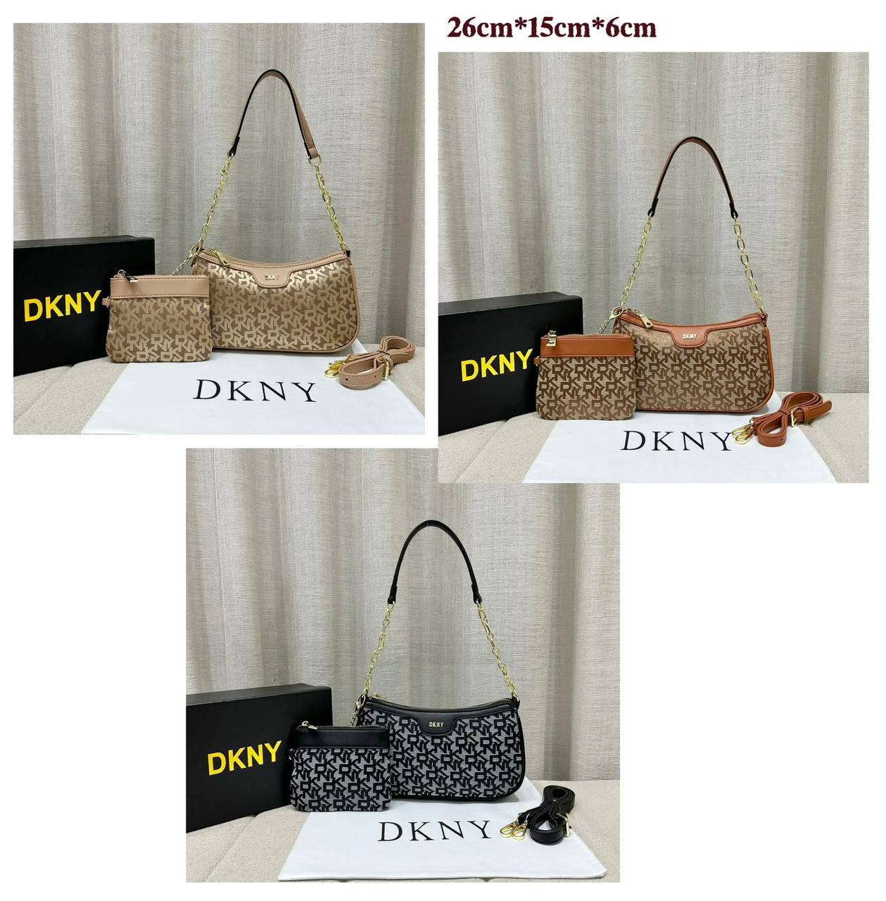 DKNY NEW CAME GOOD QUALITY WITH BOX
90 dhs🇦🇪🇦🇪
Zain295
♥️♥️♥️