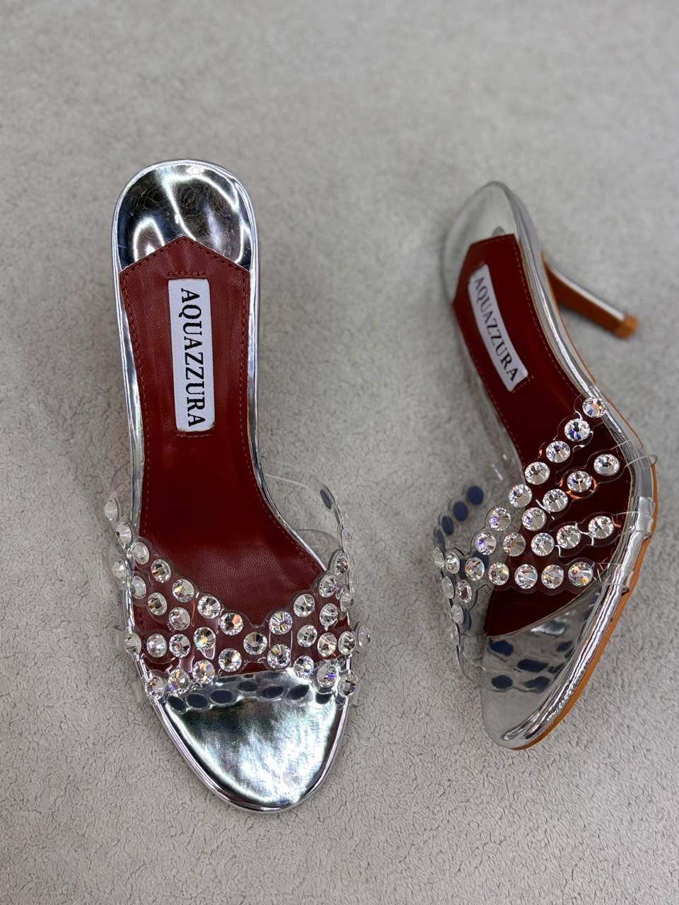 Aquazzura
120 dhs✅
Size 36-42
Zain55
♥️♥️♥️