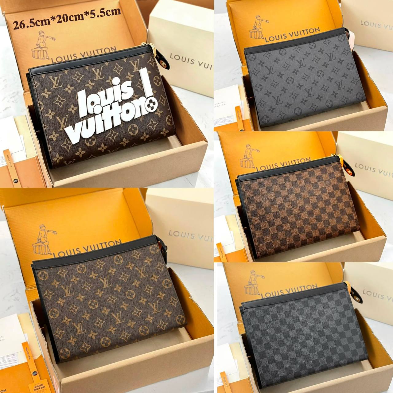 LOUIS VUITTON
HAND BAG
POUCH NEW
CAME GOOD
QUALITY WITH BOX
85 dhs🇦🇪🇦🇪🇦🇪
Zain39
Zain295
♥️♥️♥️
