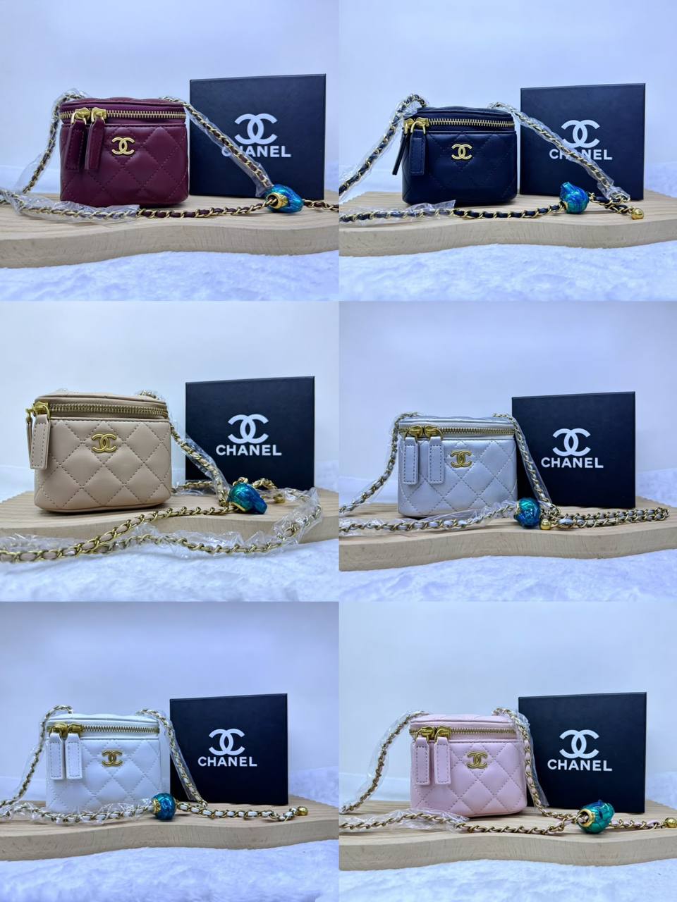 Chanel
with box
size:11cm
100 dhs✅
Zain114
♥️♥️♥️