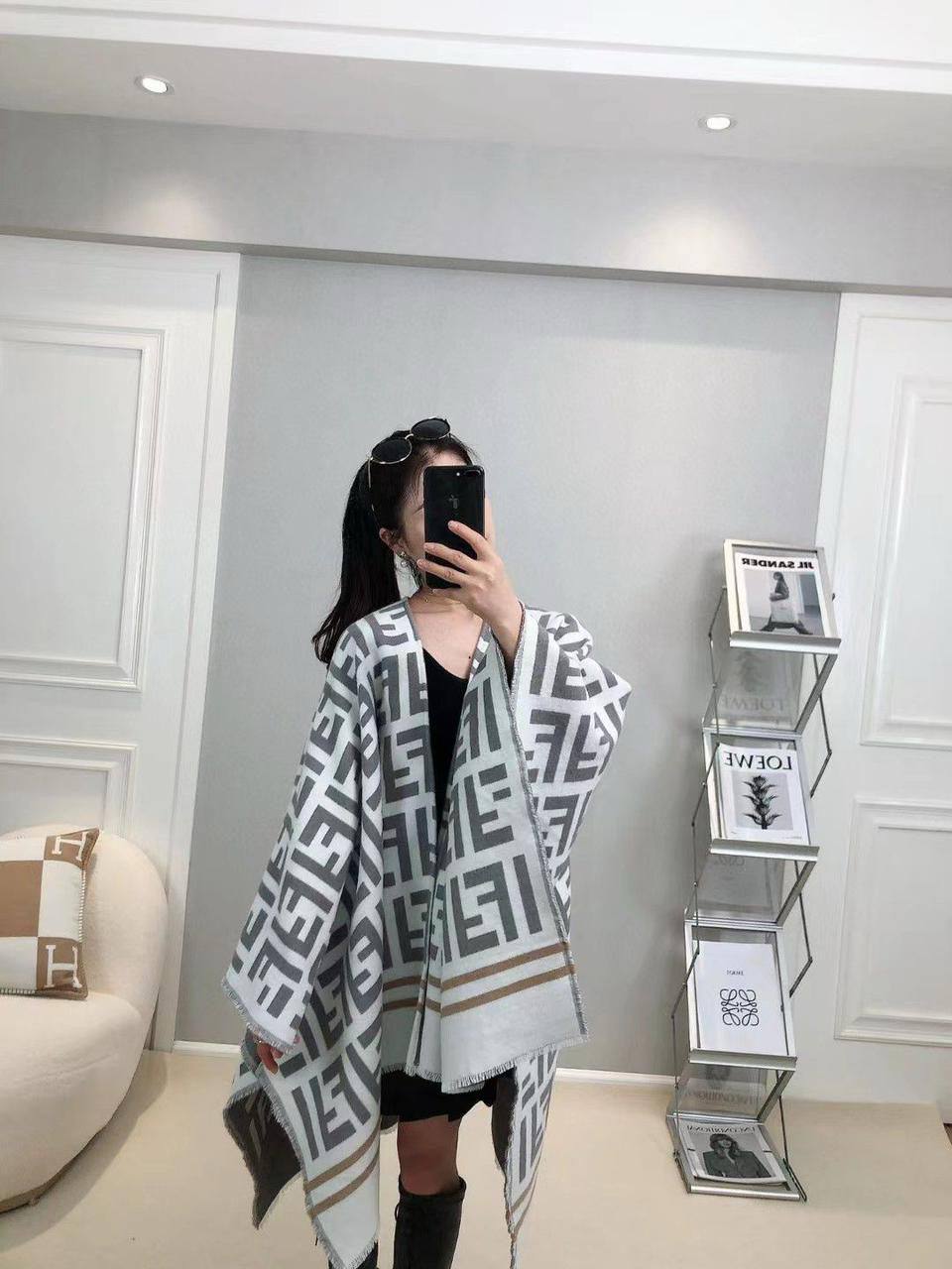 For winter big scarf 🛍️🧚♀️🧚♀️
Free size 
150 dhs🪙
Master Good pualiit
Zain231
♥️♥️♥️