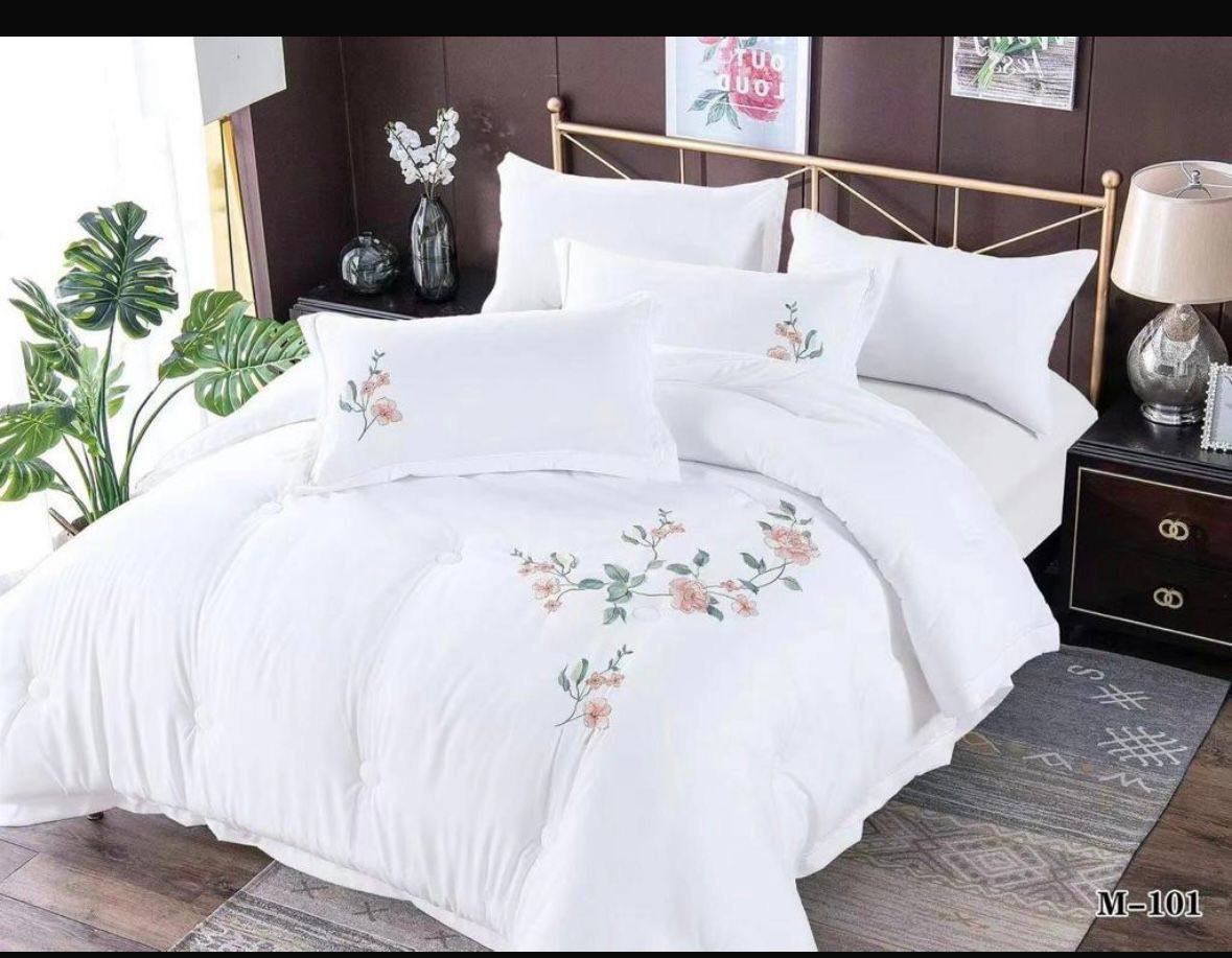 💥💥💥
New collection ✅✅✅✅
Embroidered 🪡🪡🪡
100 % cotton
Bedsheets set
King size cover set 6pcs set
1 cover
1 bedsheets
4 pillowcases
120 dhs🪙💚
Zain99
♥️♥️♥️