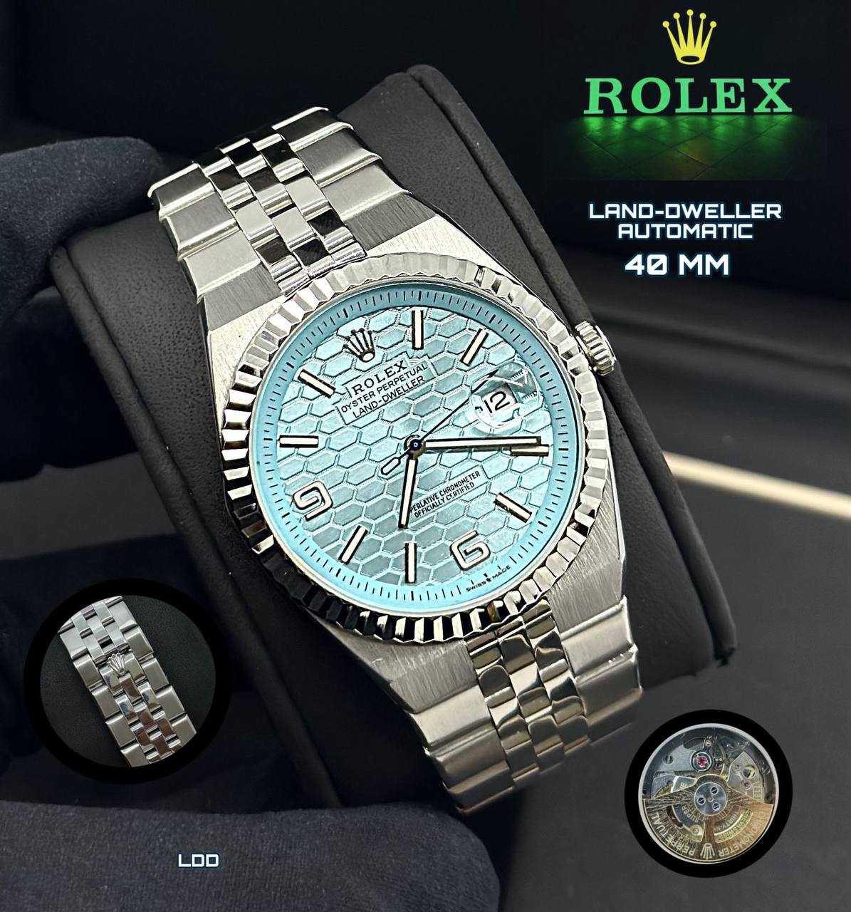 Rolex Land-Dweller*
370 dhs🪙🌨️
*Automatic*
Zain29
♥️♥️♥️