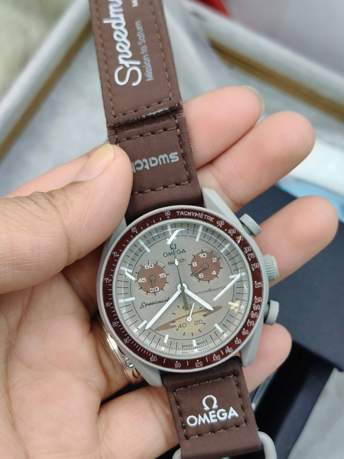 Omega Swatch
ceramic
90 dhs🇦🇪🇦🇪
with box
Zain25
♥️♥️♥️