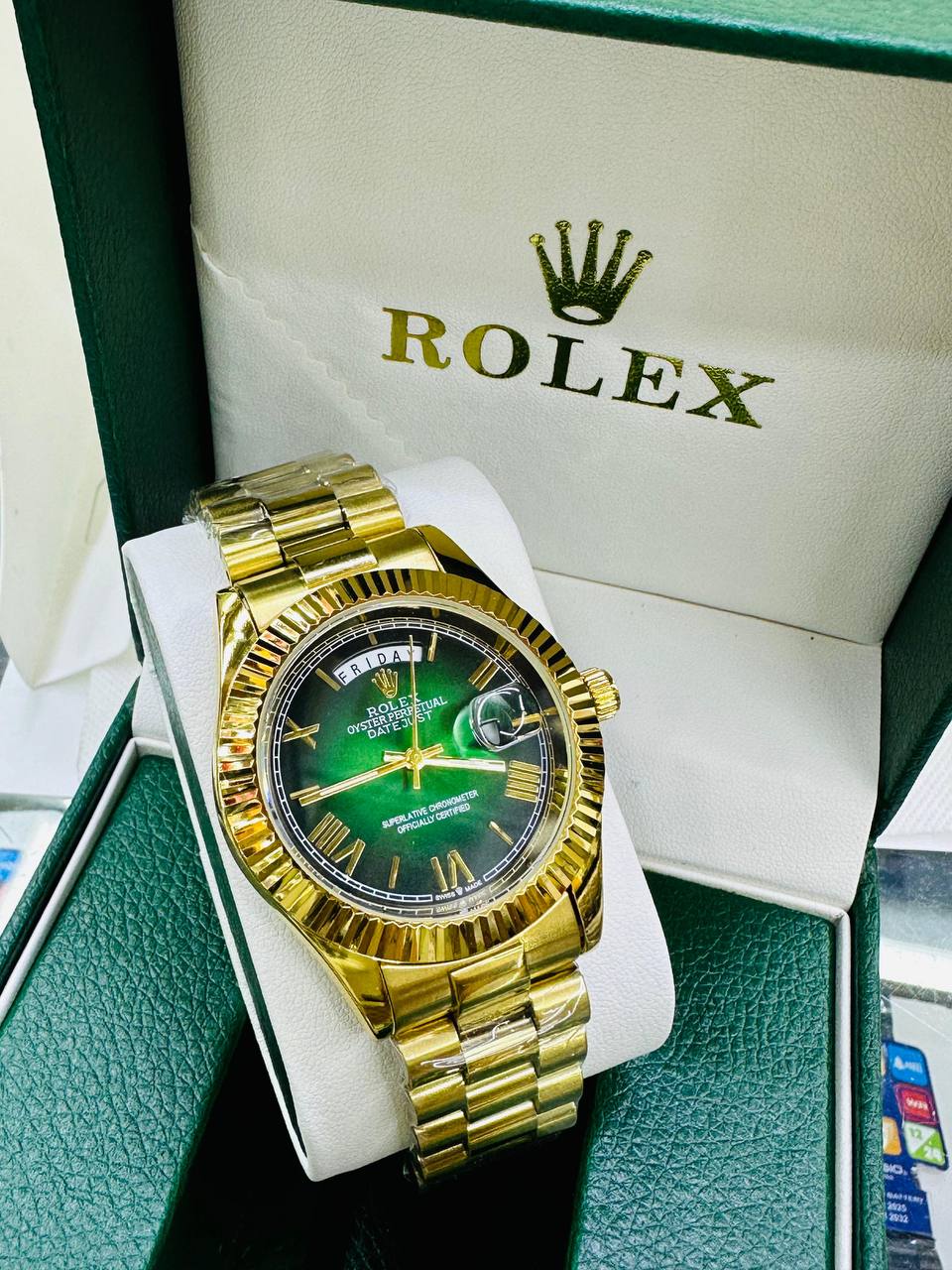 Rolex Men
*Day & Date*
70 dhs🪙💚
*Battery*
Zain29
♥️♥️♥️