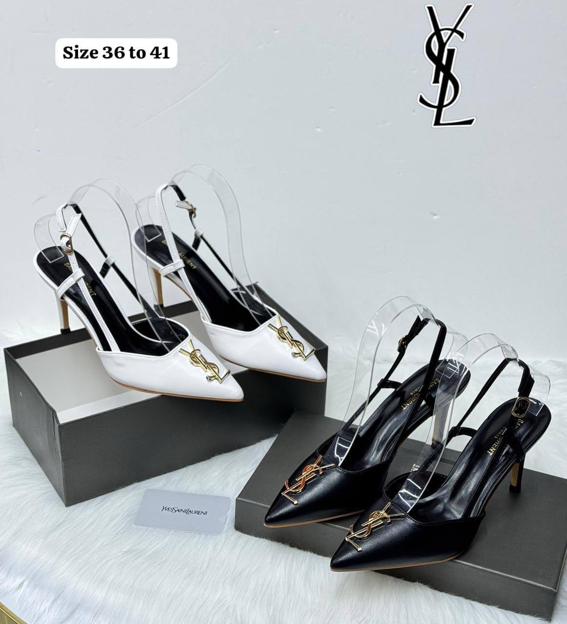 𝗬𝗦𝗟 𝗡𝗘𝗪 𝟳𝗖𝗠
💯high quality
Size 36-37-38-39-40-41
105 dhs❣️
Zain86
♥️♥️♥️