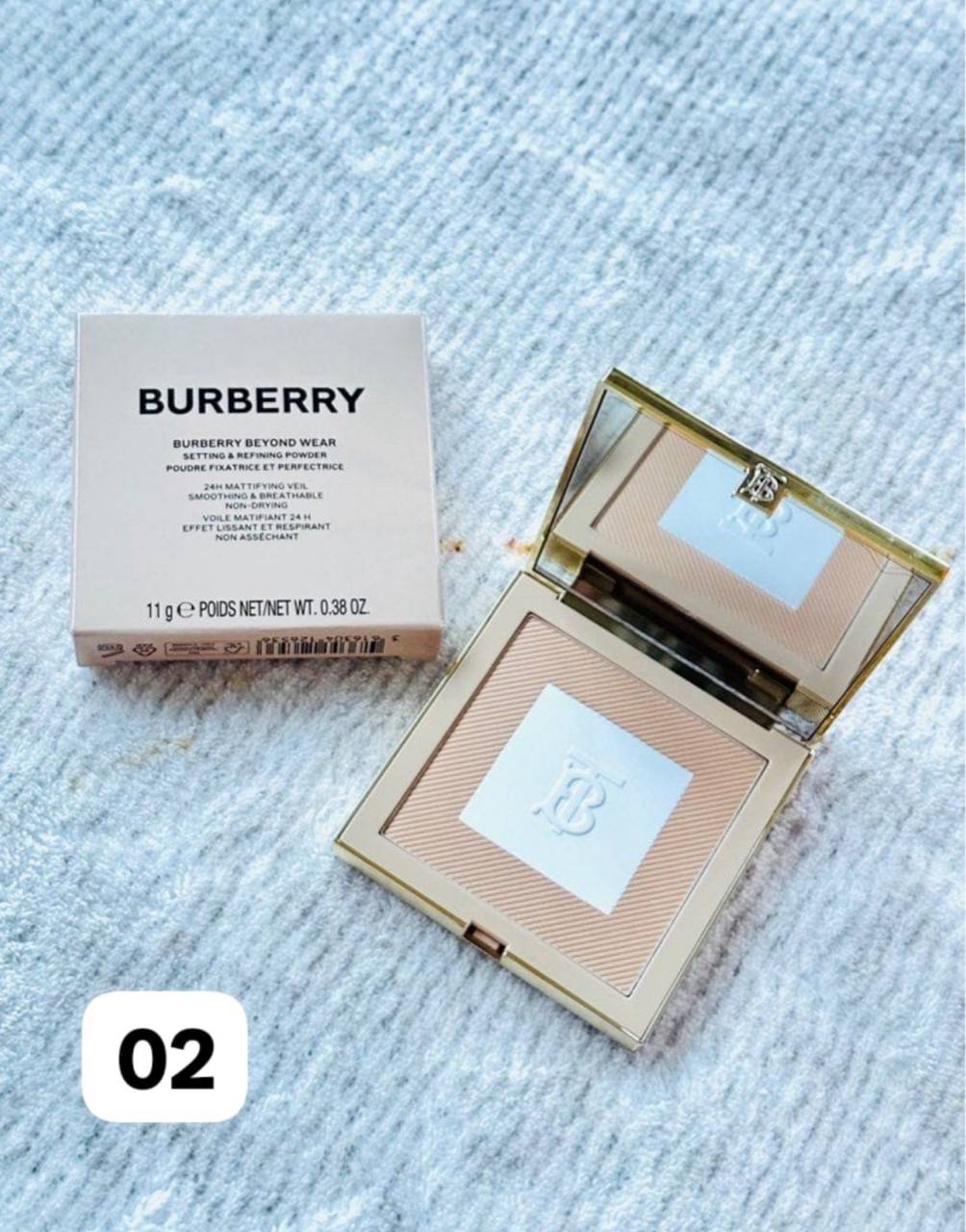 BURBERRY Compact powder
50 dhs
Zain01
🌸🌸🌸