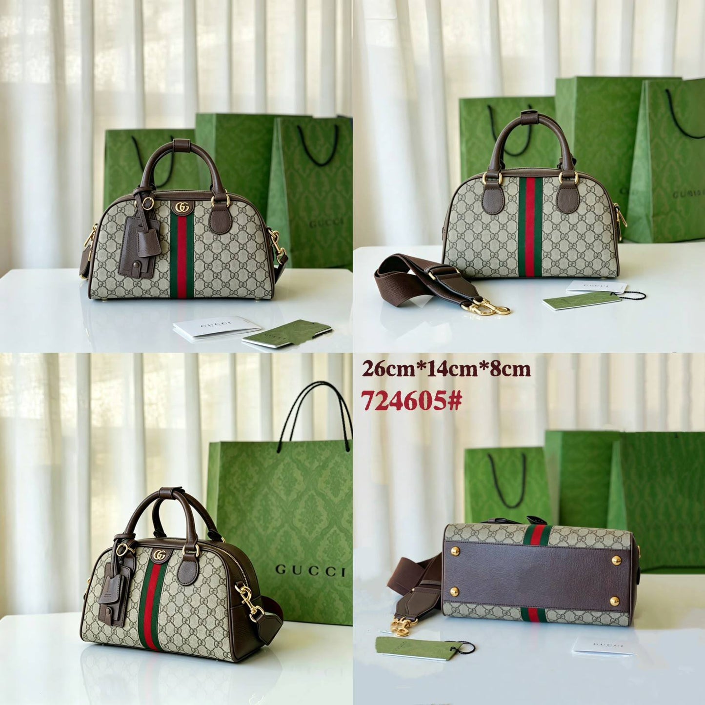 GUCCI
GOOD QUALITY
MEDUIM SIZE
120 dhs✅
Zain295
♥️♥️♥️