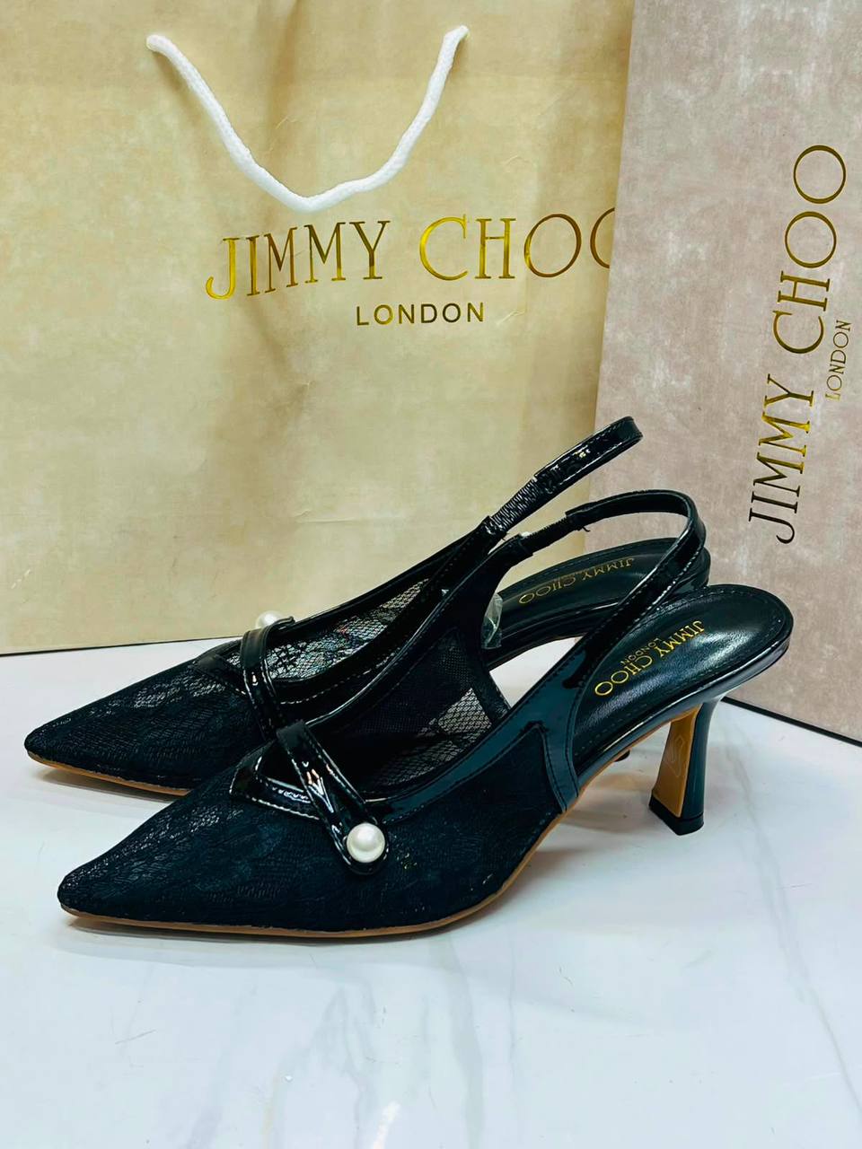 Jimmy Choo
👠👠7𝐜𝐦
𝙃𝙞𝙜𝙝 𝙦𝙪𝙖𝙡𝙞𝙩𝙮 💯
Size 36-38-40
110 dhs🇦🇪🇦🇪
Zain21
♥️♥️♥️