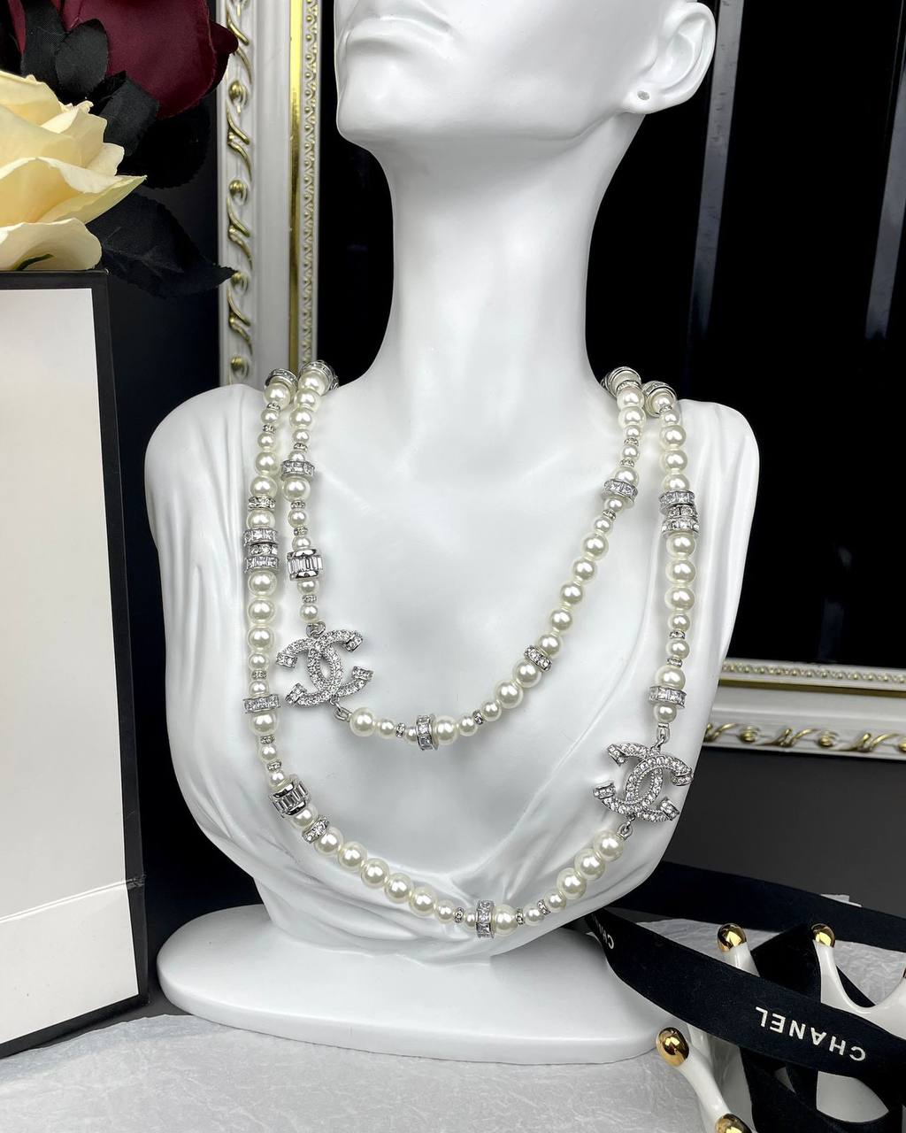 SUPER MASTER
NECKLACE CHANEL
180 DHS💓
💫✨
WITH BOX AND PAPER BAG
🎁🎁🎁
Zain89
♥️♥️♥️