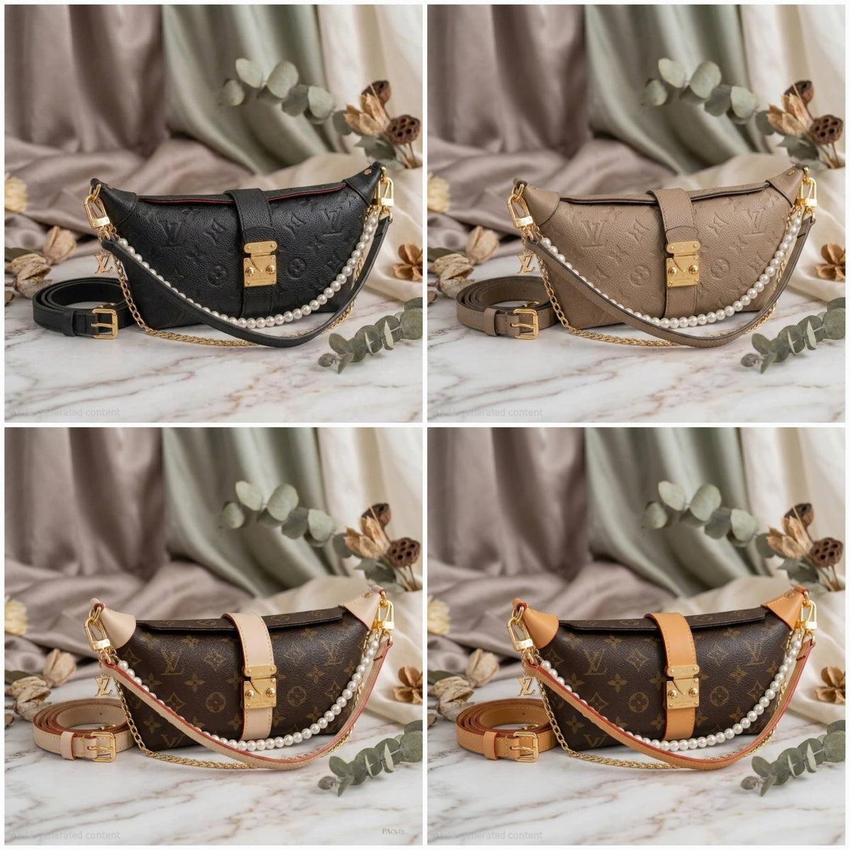 LOUIS VUITTON
Pochette Mia Handbag
Monogram canvas & embossed
With S- lock and leather trim
Gold hardware
Size: 22 cm
With BOX
105 dhs🇦🇪🇦🇪🇦🇪
Zain239
♥️♥️♥️