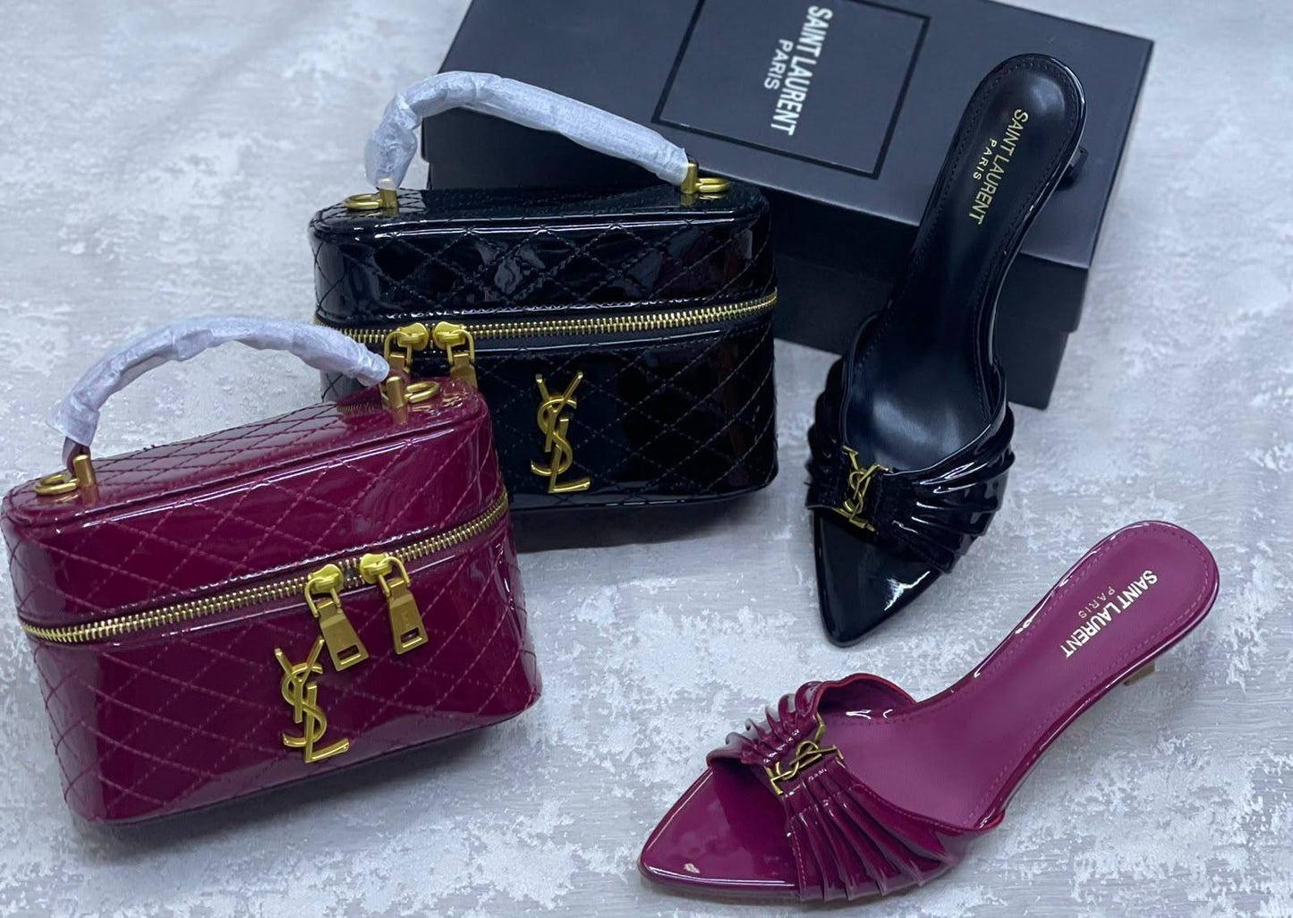 YSL Set
Size 36-41
190 dhs✅
Zain175
♥️♥️♥️