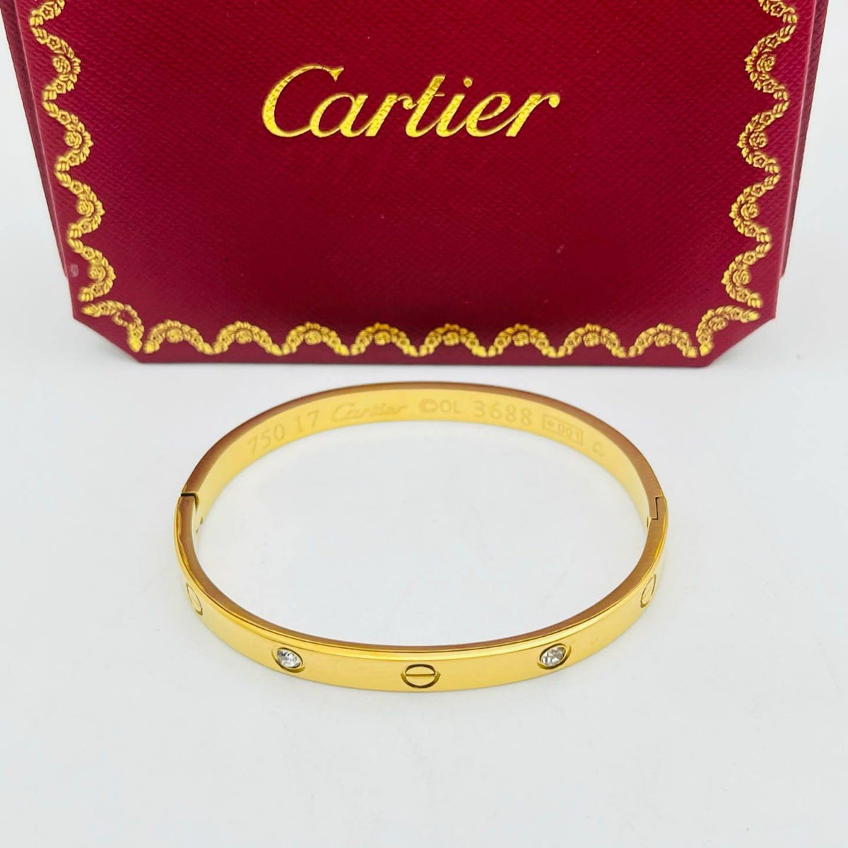 Cartier classic bangle
Stainless steel and non tarnish
30 dhs✅✅
40 dhs✅✅ with normal box
Zain243
♥️♥️♥️
