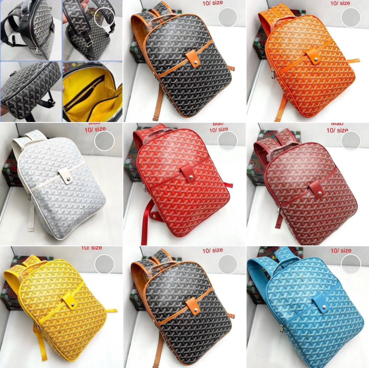 Goyard Bagpack
90 dhs🪙💚
Zain232
♥️♥️♥️