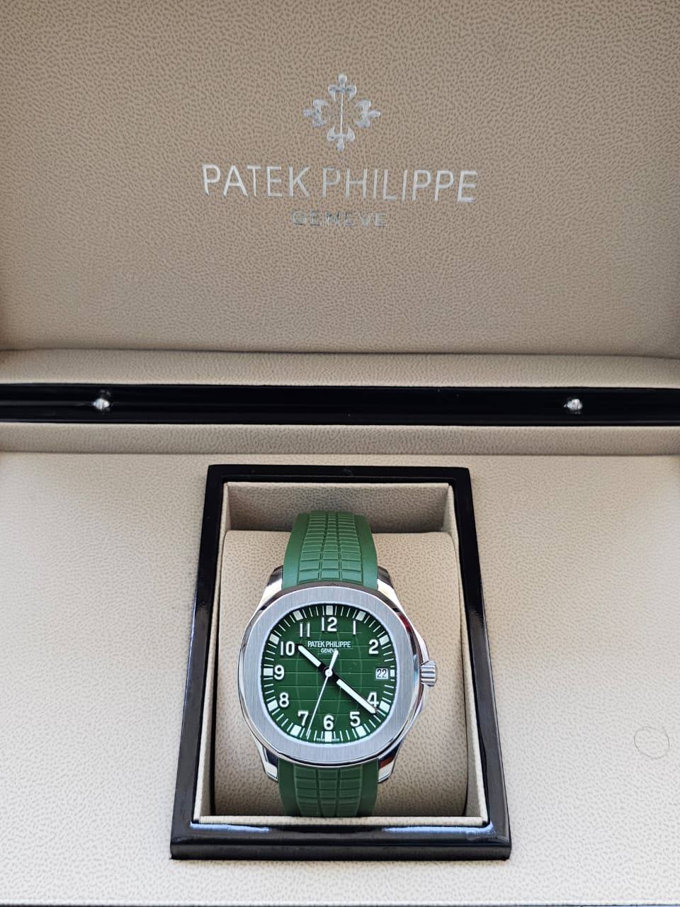 PATEK PHILIPPE AQUANAUT
Swiss Movement🇨🇭
Water Resistant 💧
Sapphire Crystal
Super Master Quality
With Original Box 📦🛍️
For Price 👇 WhatsApp✅
0568585901
0507557372
0552275751 Owner Zain 👌
Zain282
♥️♥️♥️