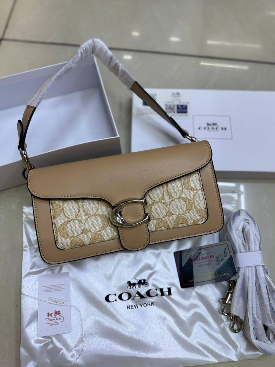 Coach Tabby 
Size : 26 * 14 * 8 cm
95 dhs🪙
with box🎁

Zain115
♥️♥️♥️