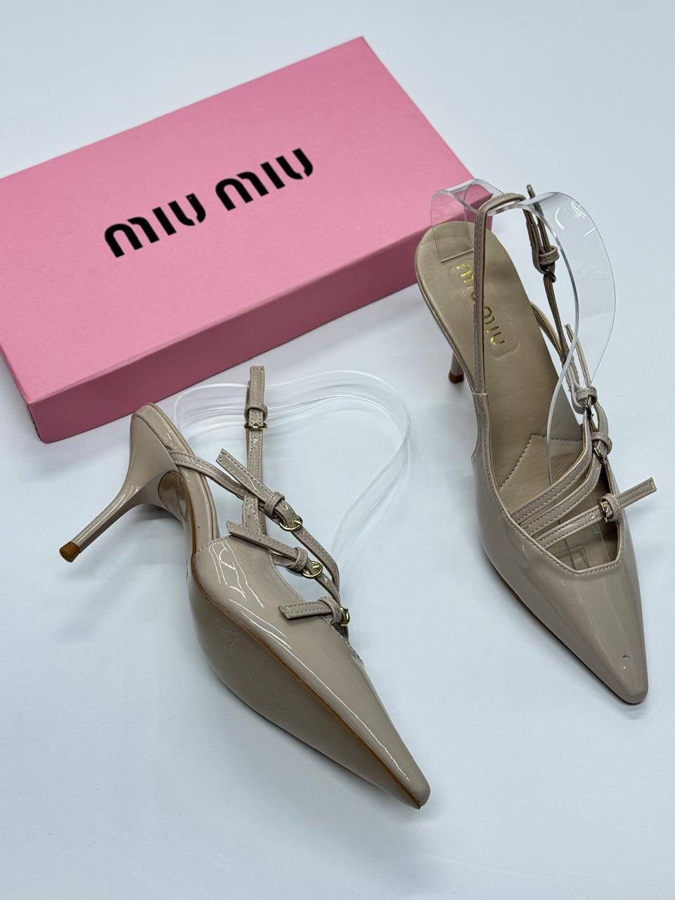 Miu miu 
Size 36-41 
115 dhs🪙

Zain21
♥️♥️♥️