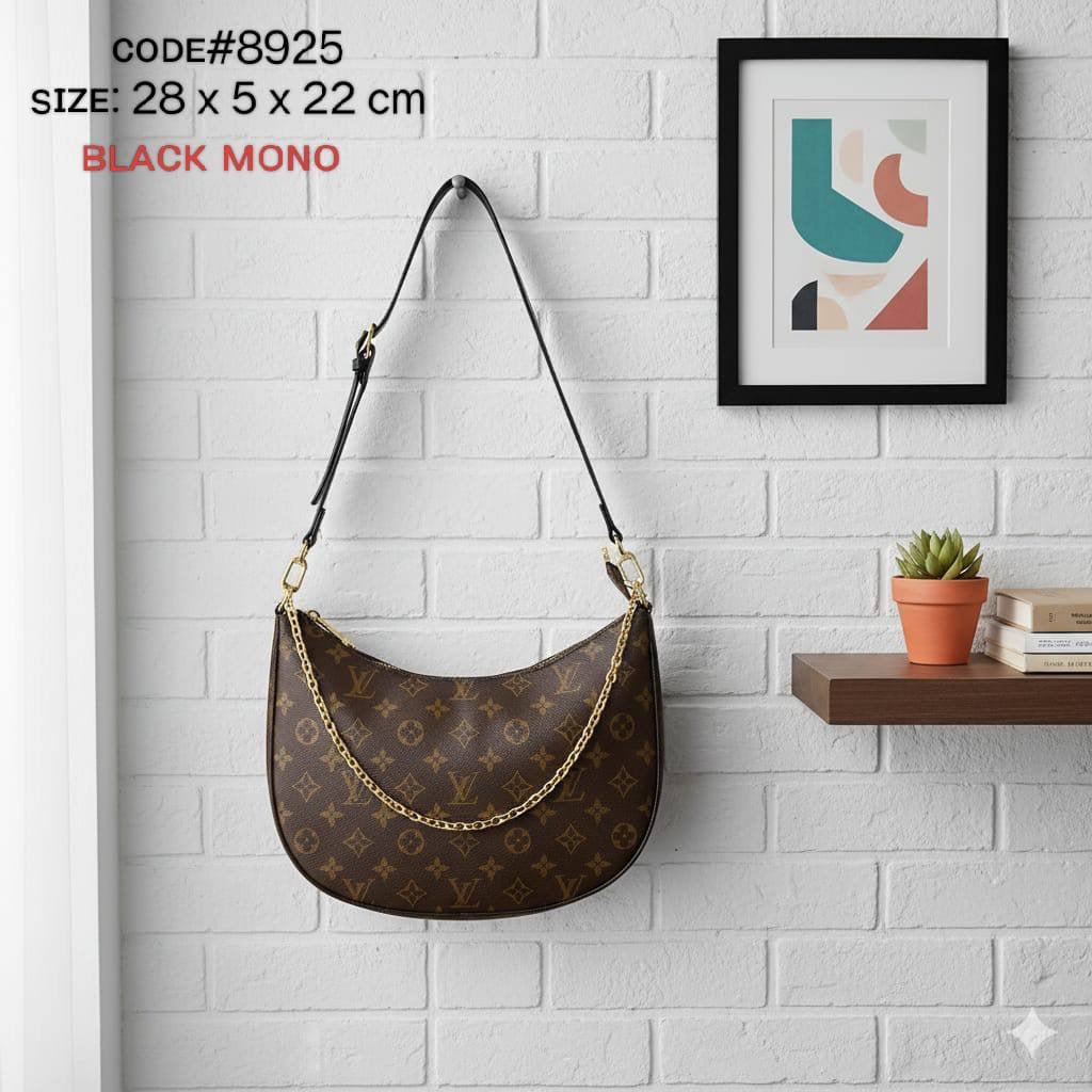 LV
ʟᴏᴏᴘ ʜᴏʙᴏ sʜᴏᴜʟᴅᴇʀ ʙᴀɢ
ᴍᴏɴᴏɢʀᴀᴍ ʟᴇᴀᴛʜᴇʀ
sɪᴢᴇ : 28 cm

70 dhs🪙💕

Zain31
♥️♥️♥️