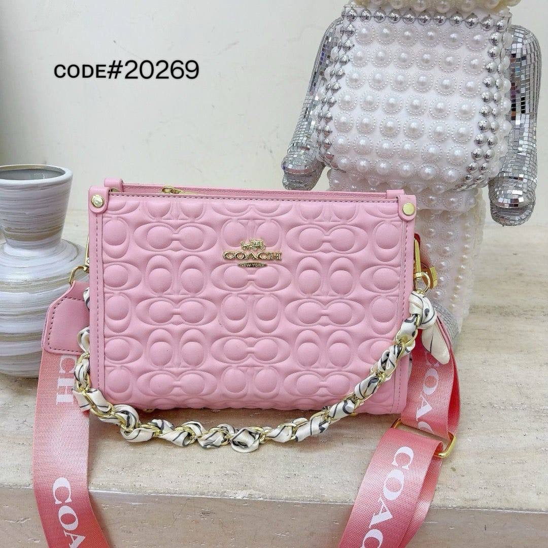 Coach ᴄʀᴏssʙᴀɢ
ᴡɪᴛʜ ᴄʜᴀɪɴ ʙᴇʟᴛ ᴛᴡɪʟʟʏ
sɪᴢᴇ : 24 cm

65 dhs🇦🇪

Zain31
♥️♥️♥️