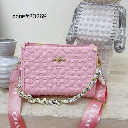 Coach ᴄʀᴏssʙᴀɢ
ᴡɪᴛʜ ᴄʜᴀɪɴ ʙᴇʟᴛ ᴛᴡɪʟʟʏ
sɪᴢᴇ : 24 cm

65 dhs🇦🇪

Zain31
♥️♥️♥️