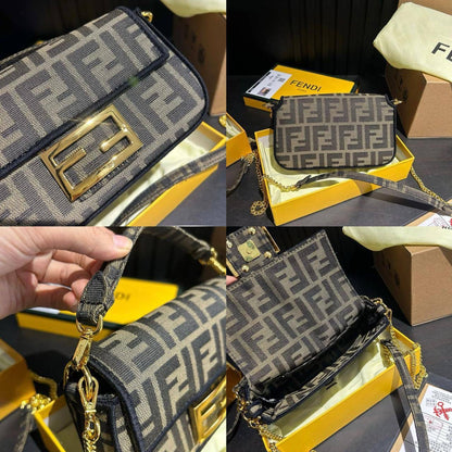 Fendi Small baguette
Size : 18 * 10 cm

95 dhs🇦🇪

with box🎁

Zain115
♥️♥️♥️
