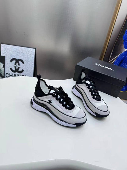 Channel Shoes 👟 
Size 36 to 41 
150 dhs🪙

Zain82
♥️♥️♥️