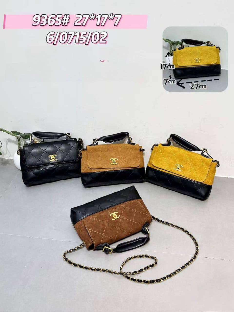 Chanel -25𝗔
ғʟᴀᴘ ʙᴀɢ ᴡ/ ᴛᴏᴘ ʜᴀɴᴅʟᴇ
sᴜᴀᴅᴇ ᴄᴀʟғ sᴋɪɴ ʟᴇᴀᴛʜᴇʀ
sɪᴢᴇ : 27 cm

70 dhs🪙

Zain31
♥️♥️♥️