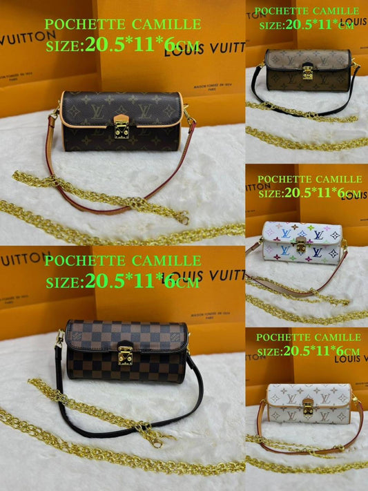 ʟᴠ ᴘᴏᴄʜᴇᴛᴛᴇ ᴄᴀᴍɪʟʟᴇ
 ɢᴏʟᴅ ᴄʜᴀɪɴ ᴀᴅᴊᴜsᴛᴀʙʟᴇ 
ʀᴇᴍᴏᴠᴀʙʟᴇ ᴄʜᴀɪɴ 
ᴡɪᴛʜ sᴍᴀʟʟ sᴛʀᴀᴘ
ᴡɪᴛʜ sᴍᴀʟʟ ᴄʜᴀɪɴ
ʟᴏɴɢ ᴄʜᴀɪɴ ɢᴏʟᴅ ᴛᴏɴᴇ

ᴡɪᴛʜʙᴏx
🎁🎁🎁

sɪᴢᴇ:20.5*11*6ᴄᴍ
90 dhs🪙

Zain56
♥️♥️♥️