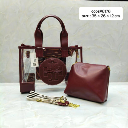 Tory Burch
ᴛʀᴀɴsᴘᴀʀᴇɴᴛ ᴛᴏᴘ ʜᴀɴᴅʟᴇ
ɪɴᴄʟᴜᴅᴇ ᴛʜᴇ ᴘᴏᴜᴄʜᴇs
ᴡɪᴛʜ ʟᴏɴɢ sᴛʀᴀᴘ
sɪᴢᴇ : 35 cm

105 dhs🇦🇪

Zain31
♥️♥️♥️