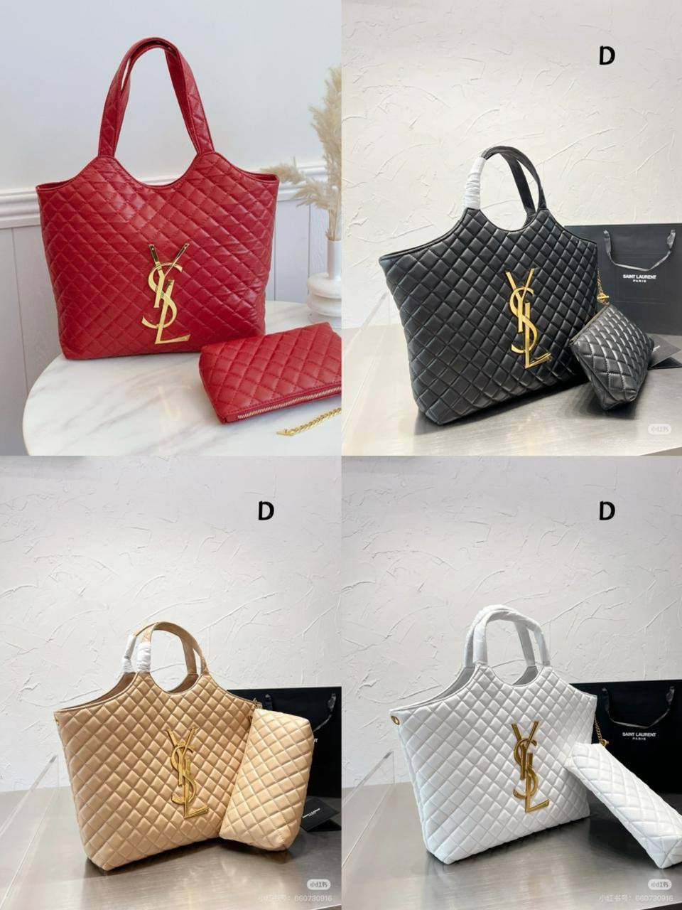 YSL
GOOD QUALITY 
SIZE:41CM   
90 dhs🪙

Zain04
♥️♥️♥️