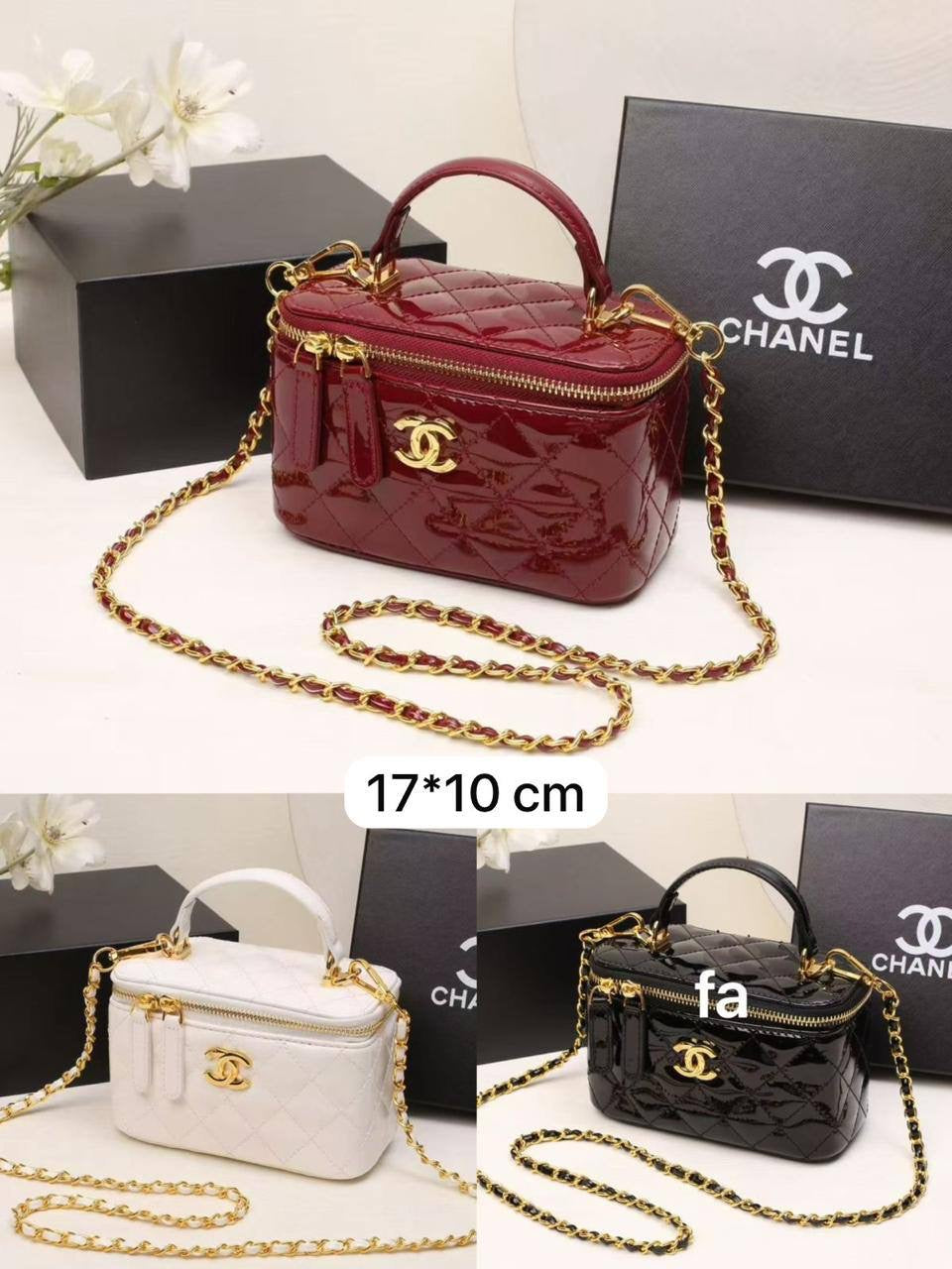 Chanel 24K
Size: 17 * 10 * 8 cm
90 dhs🇦🇪

with box
🎁🎁🎁

Zain115
♥️♥️♥️