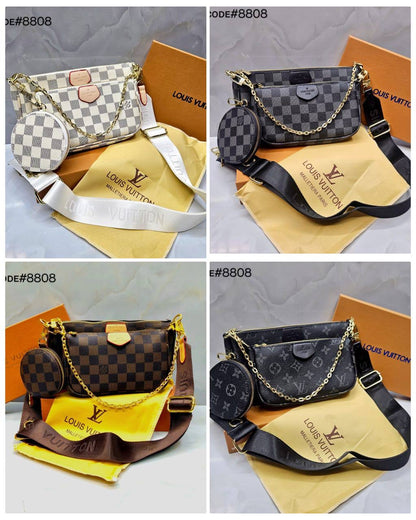 LV
POUCHETTE - 3ɴ1
sɪᴢᴇ : 23 cm

ᴡɪᴛʜ BOX
🎁🎁🎁

70 dhs🪙💕

Zain31
♥️♥️♥️