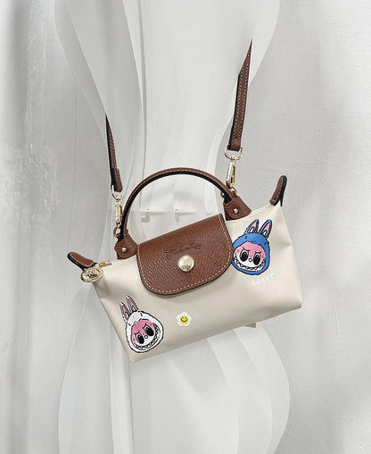 Labubu＋LongChamp 
Size：20 * 10 * 5 cm
55 dhs🇦🇪

Zain115
♥️♥️♥️