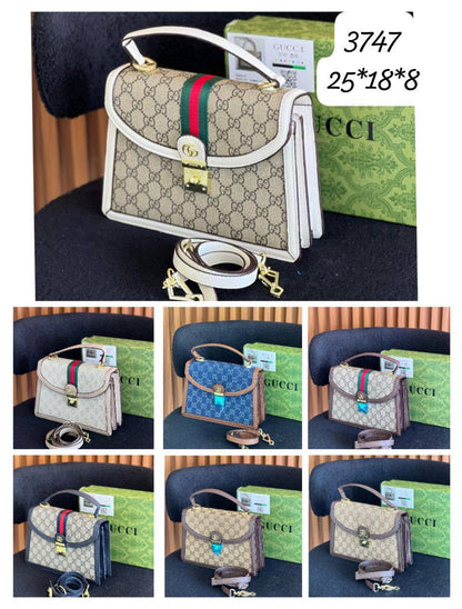 Gucci

Good Quality bag 

with box 
🎁🎁🎁

120 dhs🇦🇪

Zain117
♥️♥️♥️
