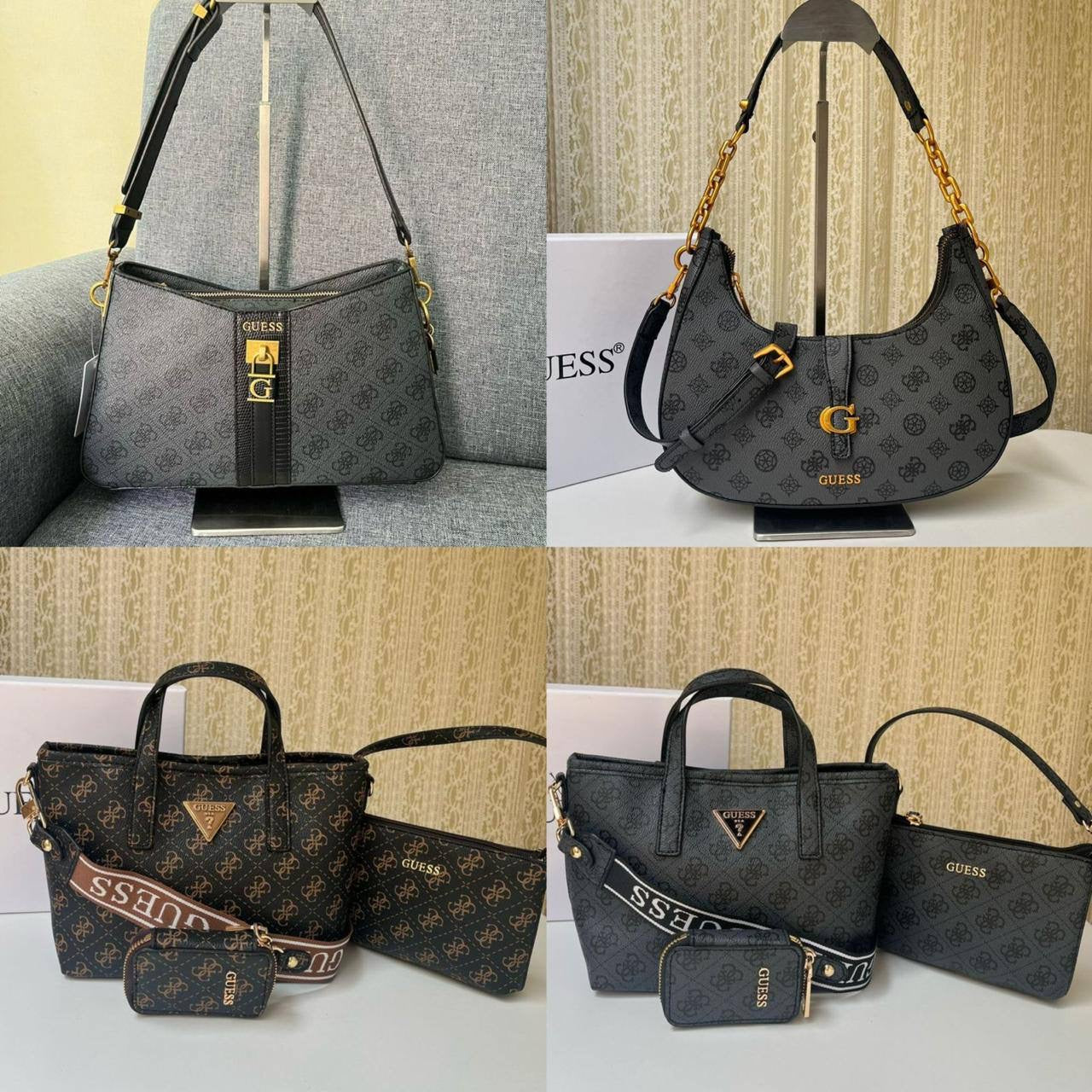 Guess 
Size: 27 ~ 22 cm
80 dhs🇦🇪

with box
🎁🎁🎁

Zain115
♥️♥️♥️