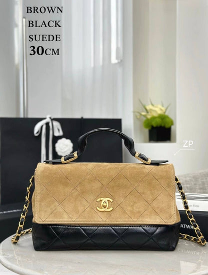 Chanel ᴍᴀxɪ ғʟᴀᴘ ᴛᴏᴘ ʜᴀɴᴅʟᴇ
 ᴄʜᴀɪɴ ɢᴏʟᴅ ʜᴀʀᴅᴡᴀʀᴇ 
ᴡɪᴛʜʙᴏx
🎁🎁🎁

ʟᴇᴀᴛʜᴇʀ 
120 dhs🇦🇪

Zain56
♥️♥️♥️