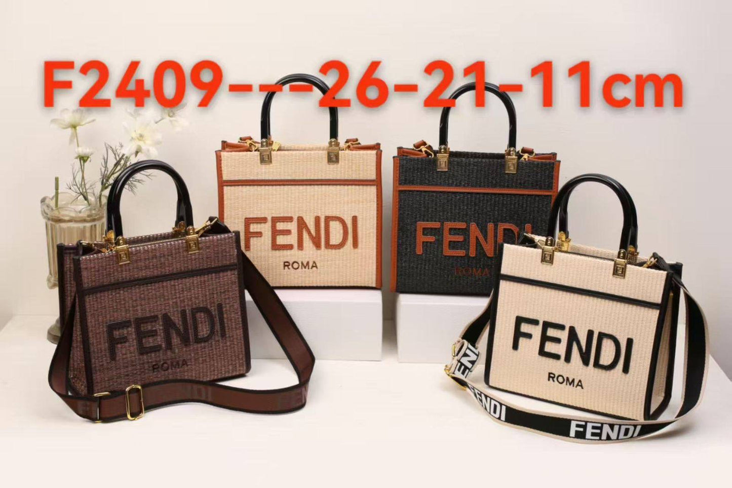 FENDI sᴜɴsʜɪɴᴇ
ᴍɪɴɪ ᴛᴏᴛᴇ ʙᴀɢ
ʀᴀᴛᴛᴀɴ ᴛᴡᴇᴇᴅs ᴍᴀᴛᴇʀɪᴀʟ
ᴡɪᴛʜ ʟᴏɴɢ ʙᴇʟᴛ sᴛʀᴀᴘ
sɪᴢᴇ : 26 cm

95 dhs🇦🇪

Zain31
♥️♥️♥️