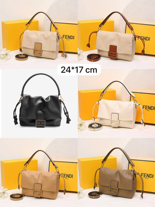 Fendi Mamma Baguette
Size : 24 * 17 * 9 cm
90 dhs🇦🇪

with box 🎁

Zain115
♥️♥️♥️
