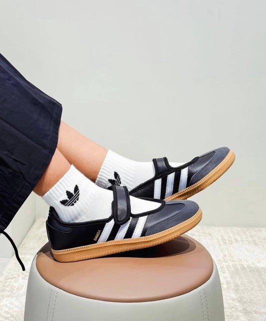 adidas Samba Jane Black White Gum ，
Size 36-41
170 dhs🇦🇪

Zain18
♥️♥️♥️
