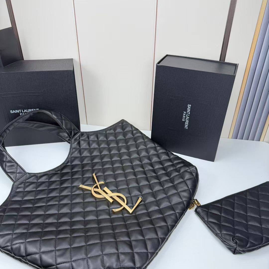 YSL 
ICARE in leather material 3 available premium quality 
300 dhs🇦🇪

#58cm

Zain228
♥️♥️♥️