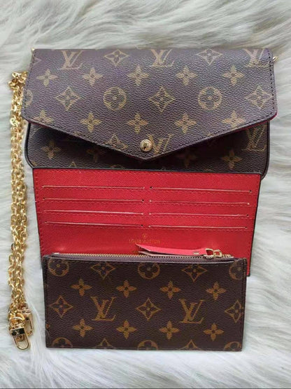 LV 3 in 1
Size : 23 * 14 cm

75 dhs🇦🇪

with box
🎁🎁🎁

Zain115
♥️♥️♥️