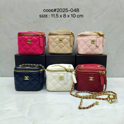 CHANEL ᴍɪɴɪ ᴠᴀɴɪᴛʏ
sʟɪɴɢ ᴄʀᴏssʙᴀɢ
ɢᴏʟᴅ ʜᴀʀᴅᴡᴀʀᴇ
sɪᴢᴇ : 11.5 cm
ᴡɪᴛʜ BOX
🎁🎁🎁

70 dhs🪙

Zain31
♥️♥️♥️