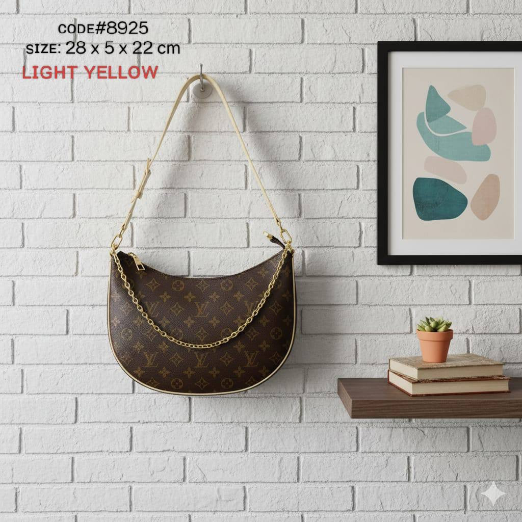 LV
ʟᴏᴏᴘ ʜᴏʙᴏ sʜᴏᴜʟᴅᴇʀ ʙᴀɢ
ᴍᴏɴᴏɢʀᴀᴍ ʟᴇᴀᴛʜᴇʀ
sɪᴢᴇ : 28 cm

70 dhs🪙💕

Zain31
♥️♥️♥️
