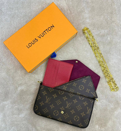 LV 
GOOD QUALITY 💯
WITH BOX 
🎁🎁🎁

GOLSSY 
90 dhs🇦🇪

MATE FLOWER 
80 dhs🇦🇪

Zain28
♥️♥️♥️