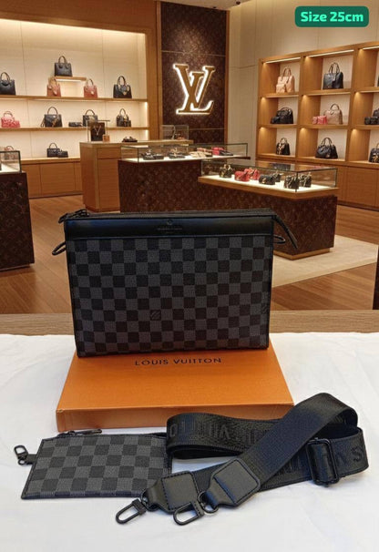 LV 
Good quality 

with box 
🎁🎁🎁

75 dhs🇦🇪

Zain186
♥️♥️♥️
Clutch