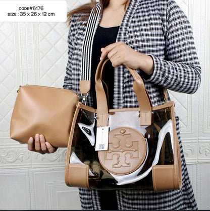 Tory Burch
ᴛʀᴀɴsᴘᴀʀᴇɴᴛ ᴛᴏᴘ ʜᴀɴᴅʟᴇ
ɪɴᴄʟᴜᴅᴇ ᴛʜᴇ ᴘᴏᴜᴄʜᴇs
ᴡɪᴛʜ ʟᴏɴɢ sᴛʀᴀᴘ
sɪᴢᴇ : 35 cm

105 dhs🇦🇪

Zain31
♥️♥️♥️