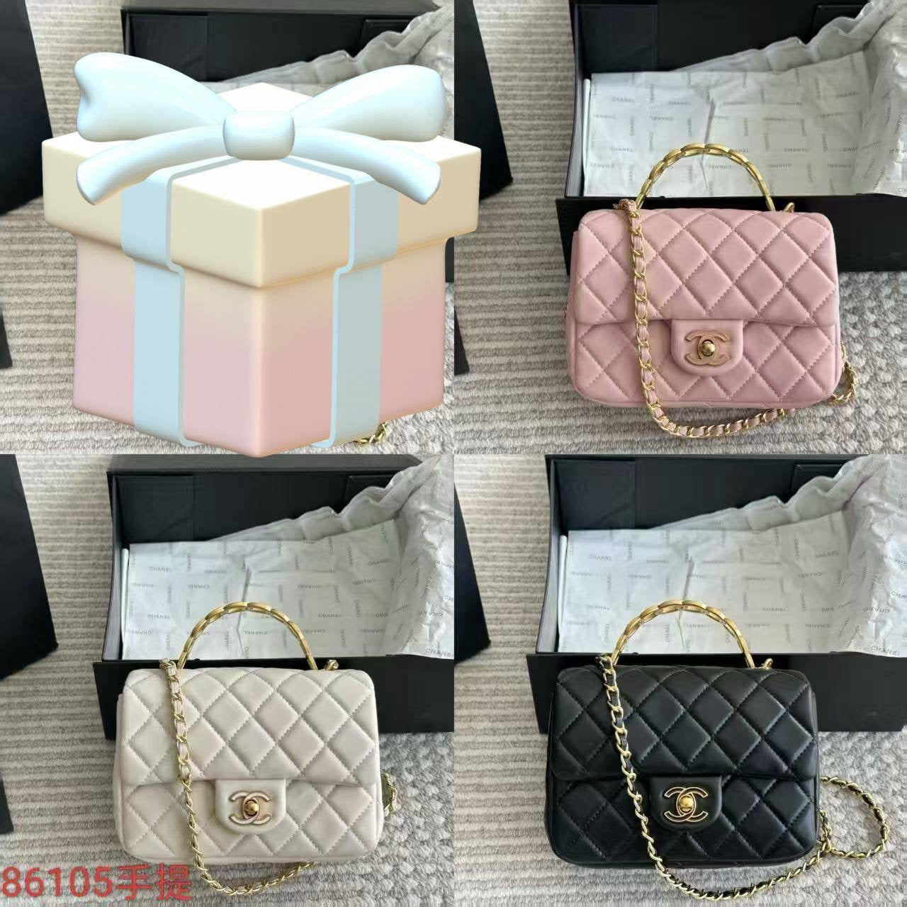 Chanel Master 

Size 17cm 
220 dhs🇦🇪

With Box and paper bag
🎁🎁🎁

Zain189
♥️♥️♥️
