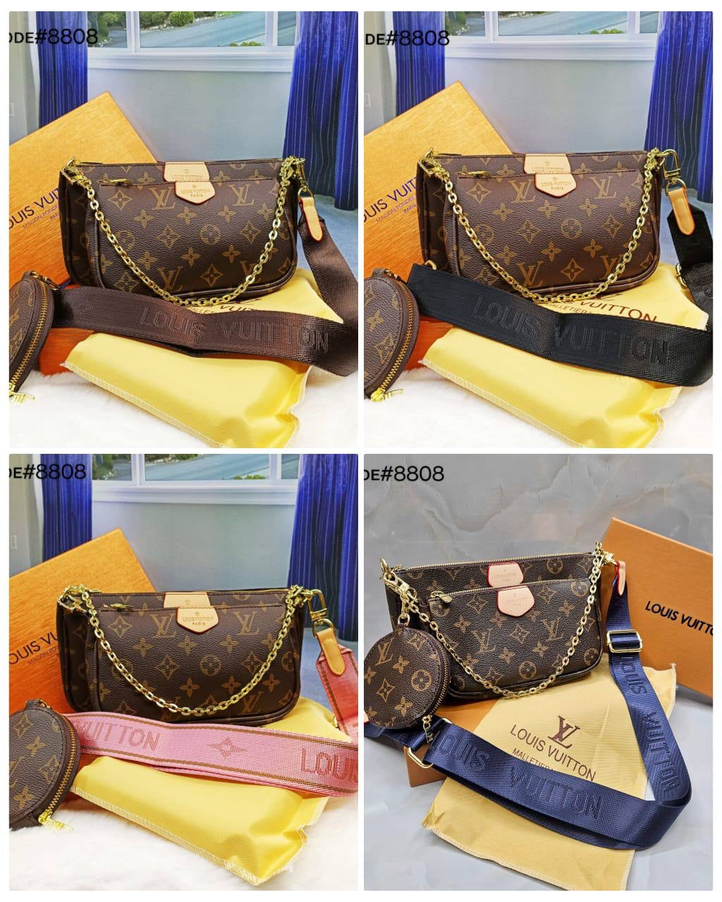 LV
POUCHETTE - 3ɴ1
sɪᴢᴇ : 23 cm

ᴡɪᴛʜ BOX
🎁🎁🎁

70 dhs🪙💕

Zain31
♥️♥️♥️