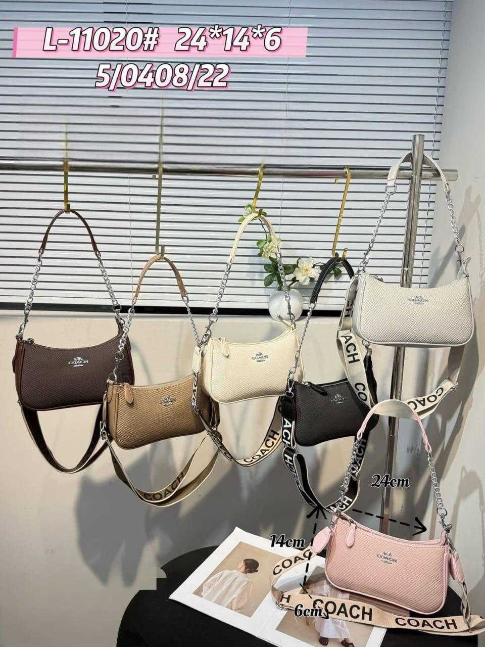 COACH ᴛᴇʀɪ
sʜᴏᴜʟᴅᴇʀ ᴄʀᴏssʙᴀɢ
sɪʟᴠᴇʀ ʜᴀʀᴅᴡᴀʀᴇ
sɪᴢᴇ: 24 cm

65 dhs🇦🇪

Zain31
♥️♥️♥️