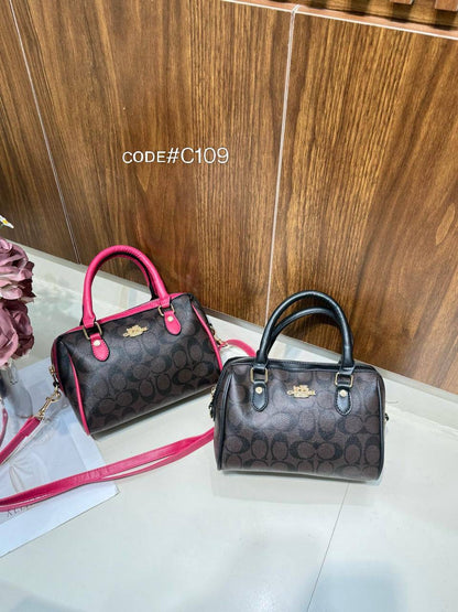 Coach ʀᴏᴡᴀɴ sᴀᴛᴄʜᴇʟ
ᴛᴏᴘ ʜᴀɴᴅʟᴇ ᴄʀᴏssʙᴀɢ
ᴡɪᴛʜ ᴛᴀssᴇʟ ᴄʜᴀɪɴ
ɪᴛ ʜᴀs ʟᴏɴɢ ʙᴇʟᴛ sᴛʀᴀᴘ
sɪᴢᴇ: 23 cm

70 dhs🇦🇪

Zain31
♥️♥️♥️